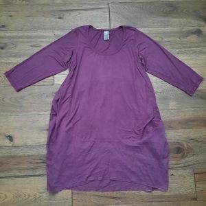 Gilded Cage Bamboo Lagenlook Tunic Top